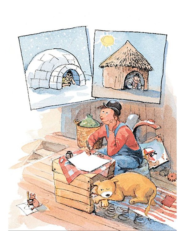 Мулле Мек строит дом