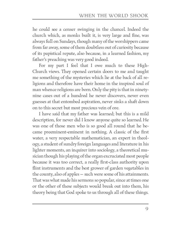 When the World Shook = Когда мир встряхнулся: на англ.яз