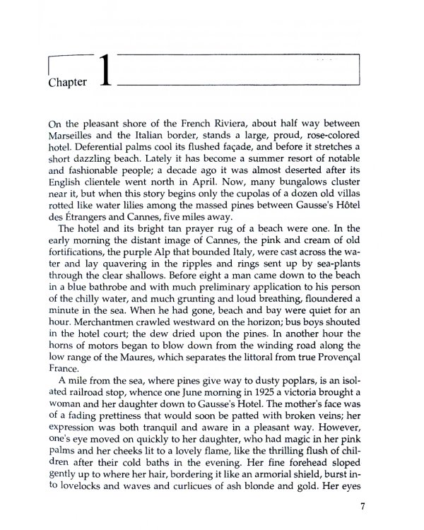 Tender Is the Night = Ночь нежна: книга на англ.яз