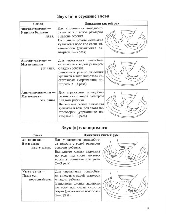Тактильные чистоговорки. Тренажер для автоматизации звуков разных групп