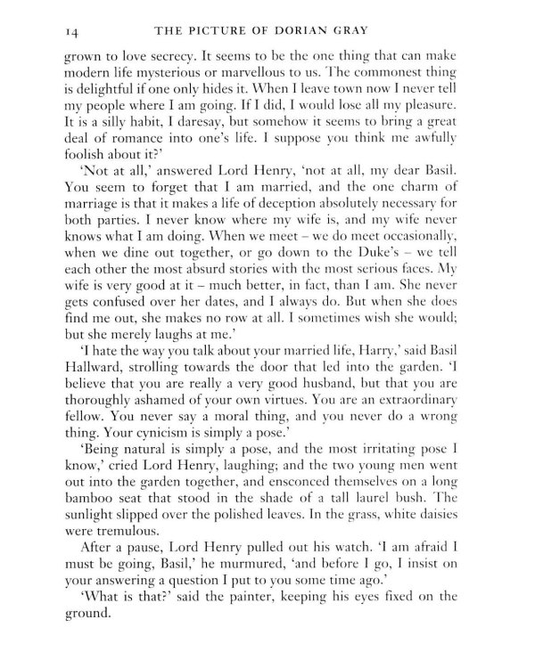 Picture of Dorian Gray