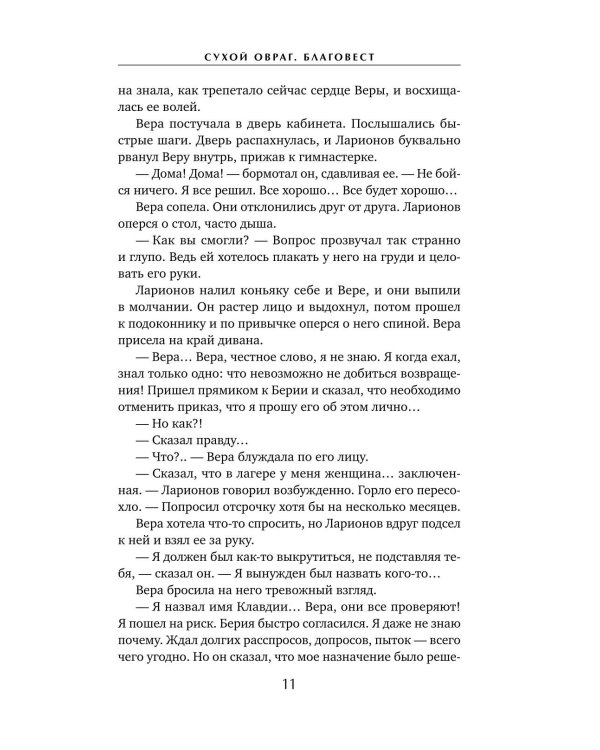 Дополнительное изображение книги «Сухой овраг. Благовест: роман»