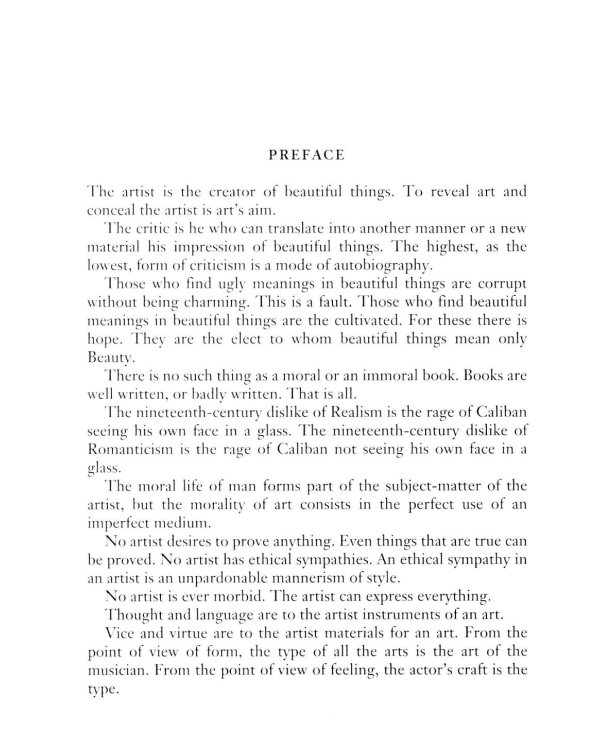 Picture of Dorian Gray