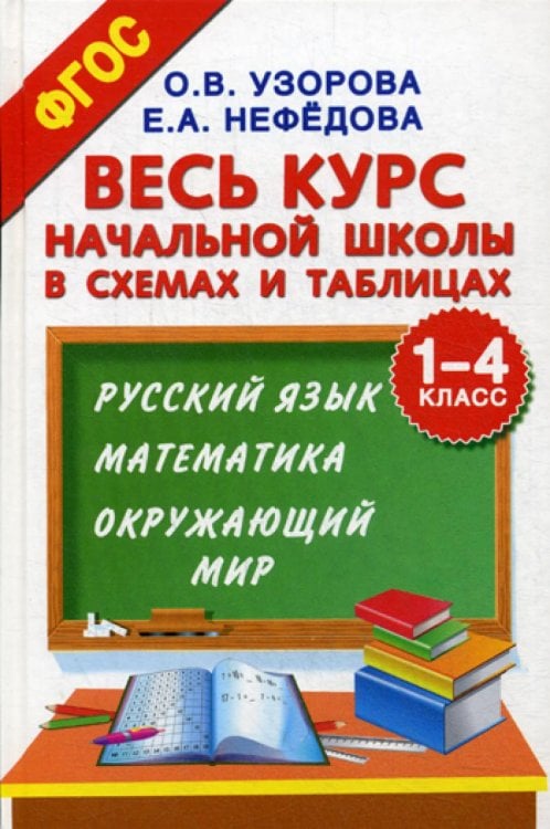 Весь курс начальной школы в схемах и таблицах. 1-4 кл. Русский язык, математика, окружающий мир