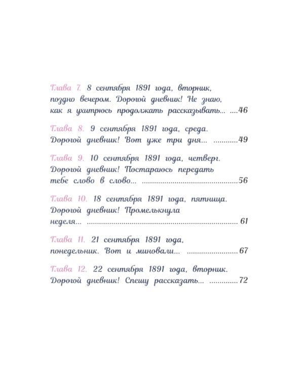 Анна Павлова. Личный дневник. Поступление в балетную школу