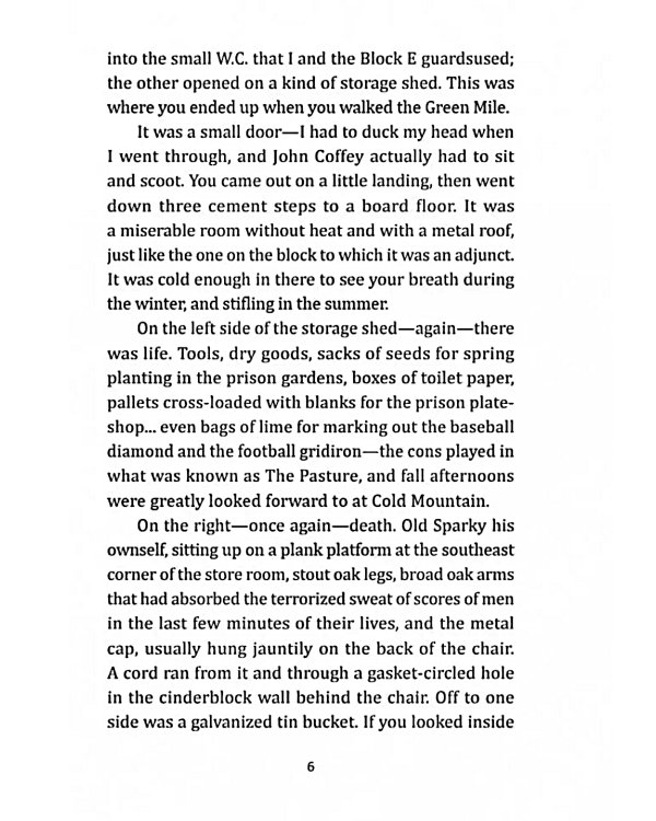 Зеленая миля = The green mile: англ.язык, неадаптир