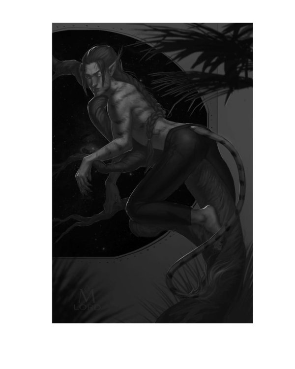 Хвост ледяной кометы