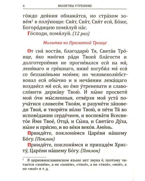 Молитвослов: крупным шрифтом (Божья матерь с младенцем)