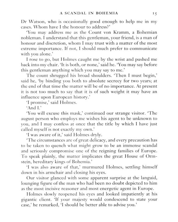 The Adventures of Sherlock Holmes