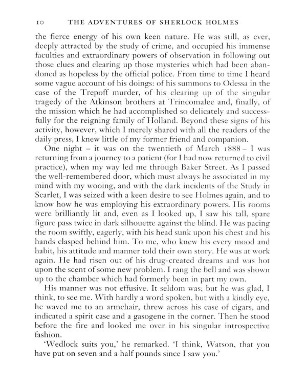 The Adventures of Sherlock Holmes