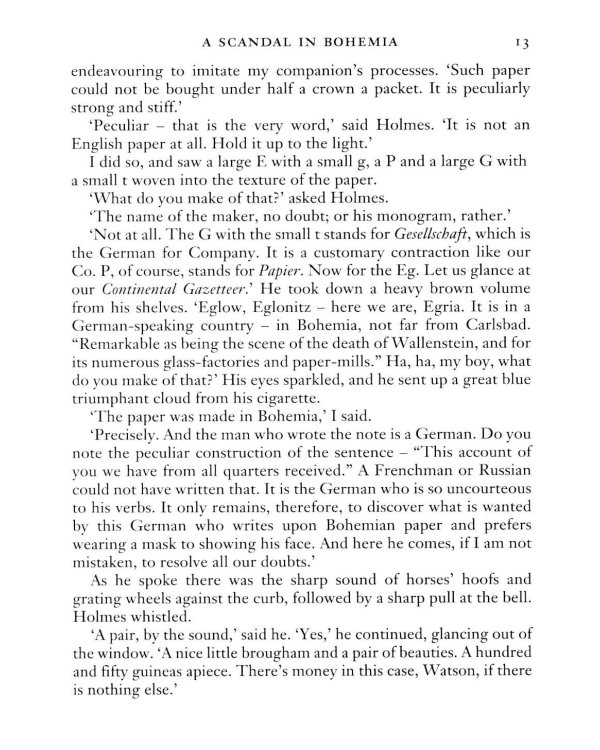 The Adventures of Sherlock Holmes