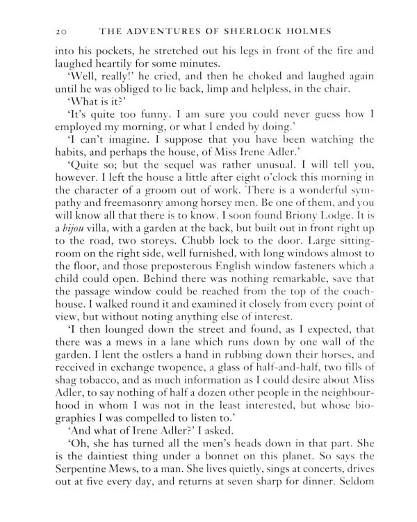 The Adventures of Sherlock Holmes