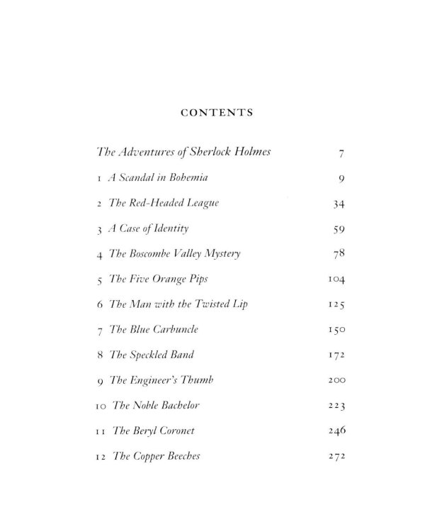 The Adventures of Sherlock Holmes