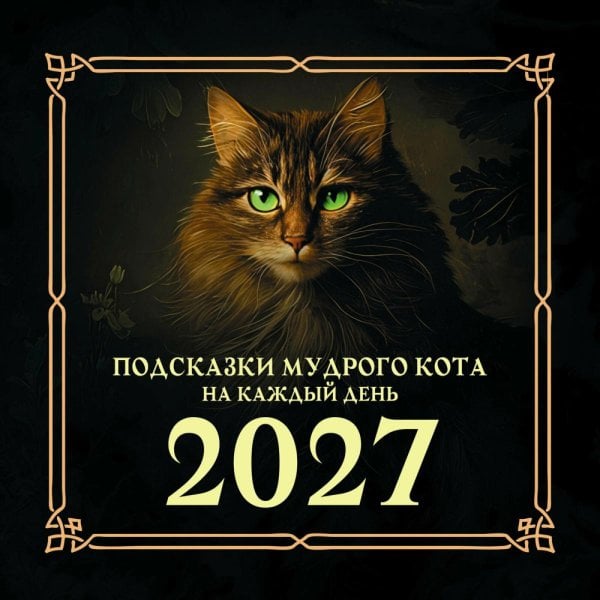 Обложка книги «Подсказки мудрого кота на каждый день. Календарь на 2027 год» — None, ISBN 9785171859299