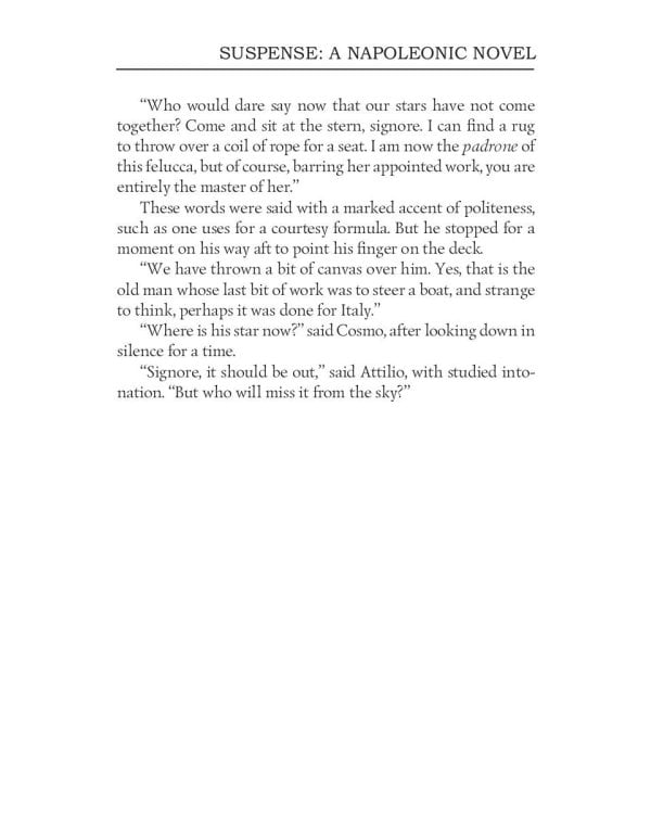 Suspense: a Napoleonic Novel = Ожидание: роман Наполеона. Т. 17: на англ.яз