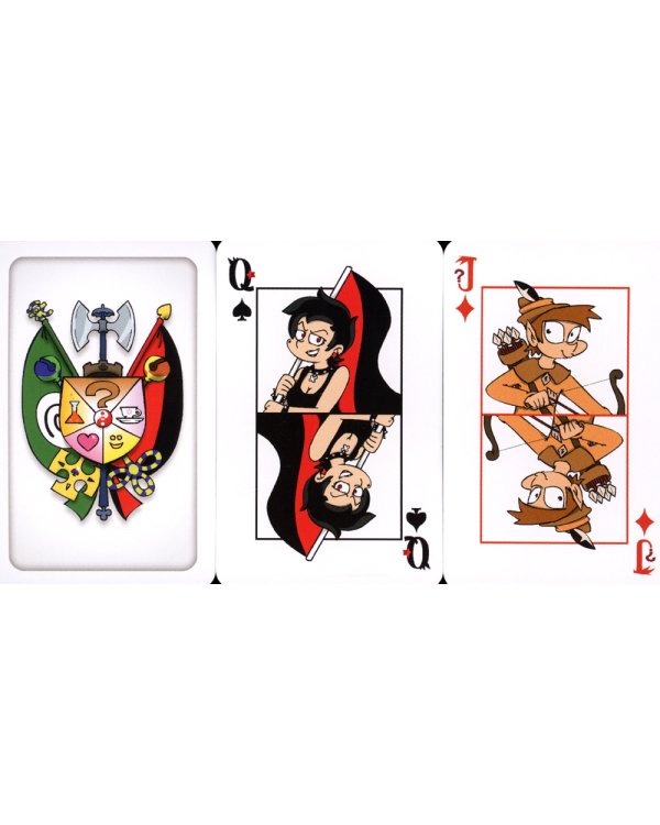 Игральные карты "Персонажи вселенной 13 Карт. Земля Королей"