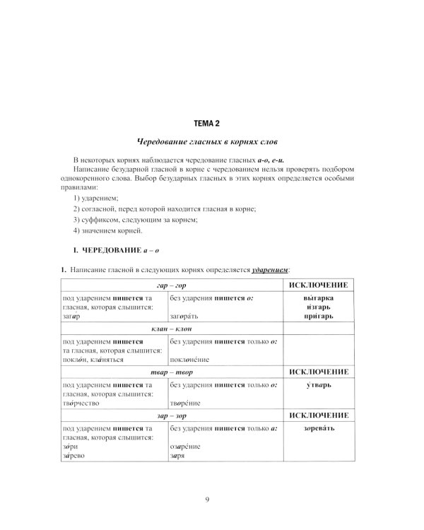 Русский язык. Правила и практикум: Учебное пособие