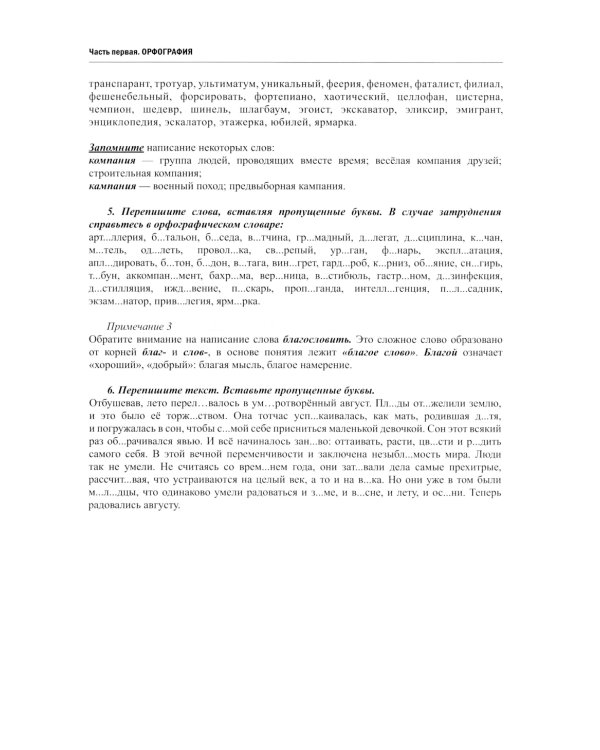 Русский язык. Правила и практикум: Учебное пособие