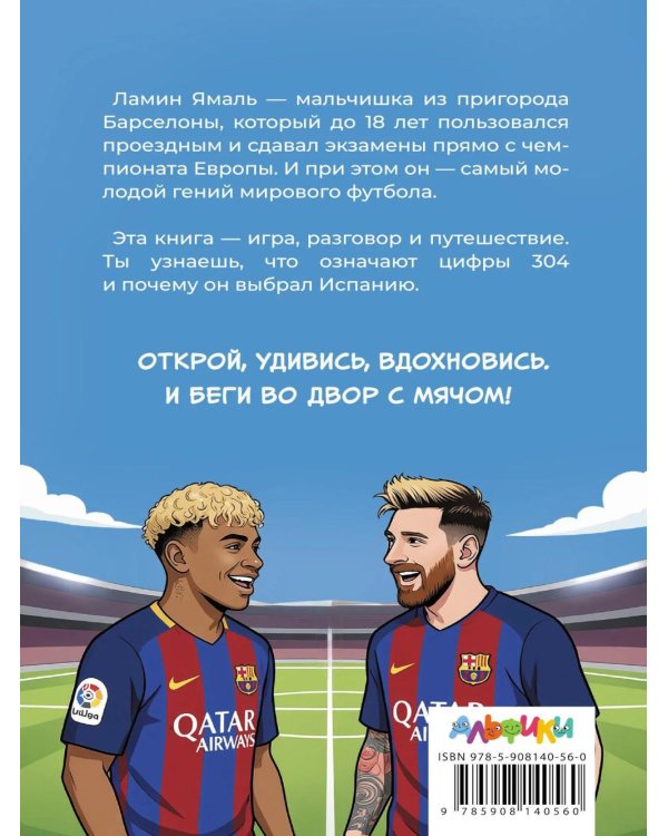 Дополнительное изображение книги «Ямаль. Золотой мальчик "Барсы"»