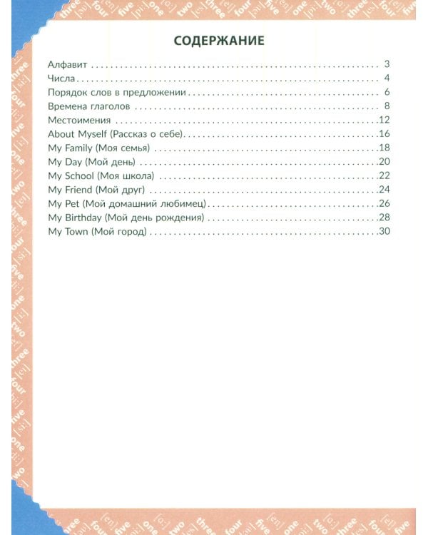 Наглядная книга знаний школьника:  Английский язык. 2-5 кл