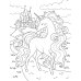 Раскраска с любимыми героями Волшебные единороги: книжка-раскраска