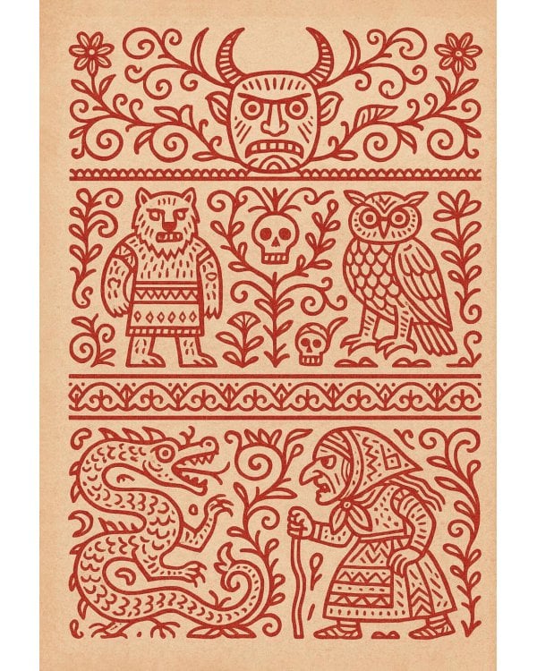 Страшные русские сказки: из сборника "Народные русские сказки" А. Афанасьева (подарочное изд.)