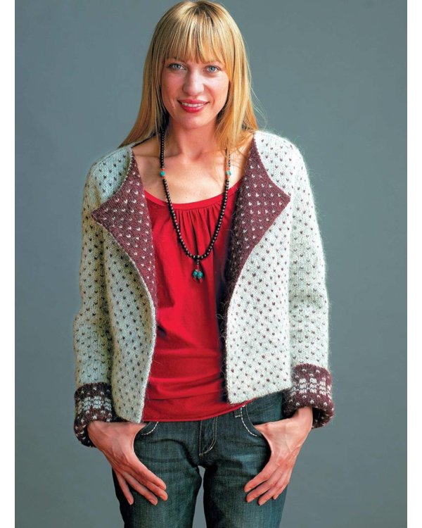 Библия необычных узоров для вязания спицами: 50 двусторонних мотивов и 12 моделей трансформеров