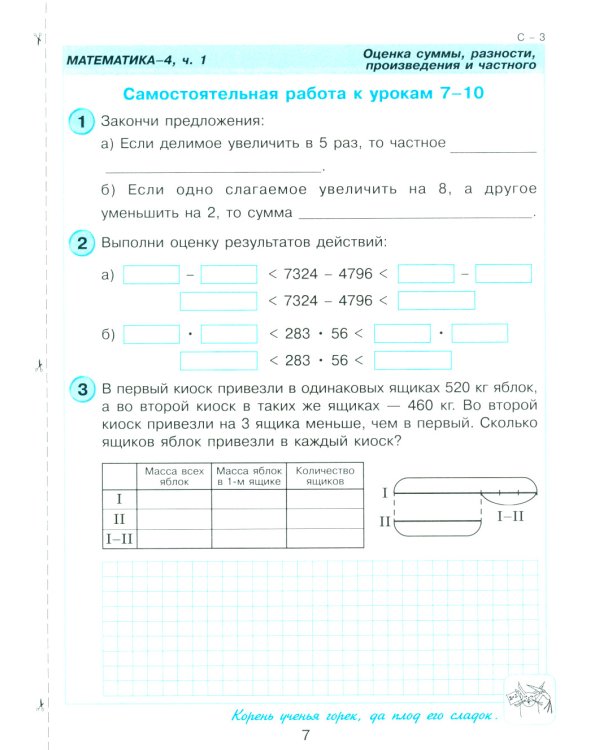 Математика. 4 кл. Самостоятельные и контрольные работы для начальной школы: Учебное пособие. Выпуск 4. Вариант 2. 2-е изд., стер
