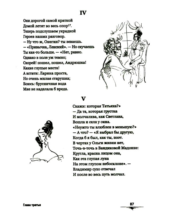 Евгений Онегин: Богато иллюстрированное издание: более 500 изысканных иллюстраций, выполненных пером и тушью