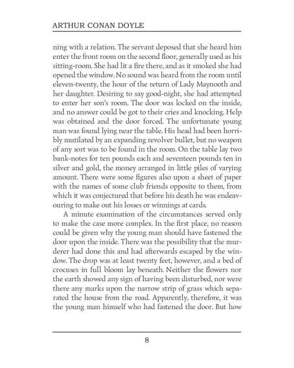 The Return of Sherlock Holmes