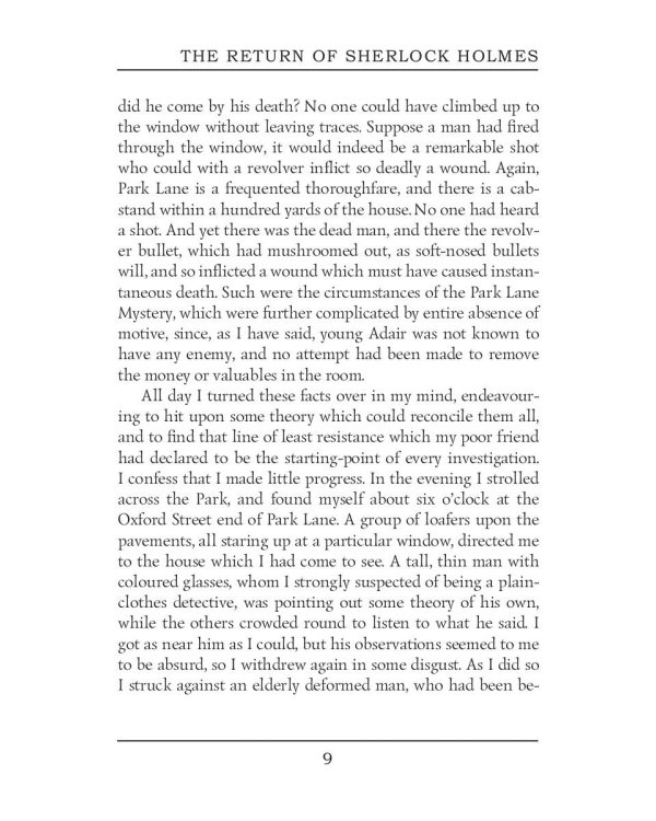 The Return of Sherlock Holmes