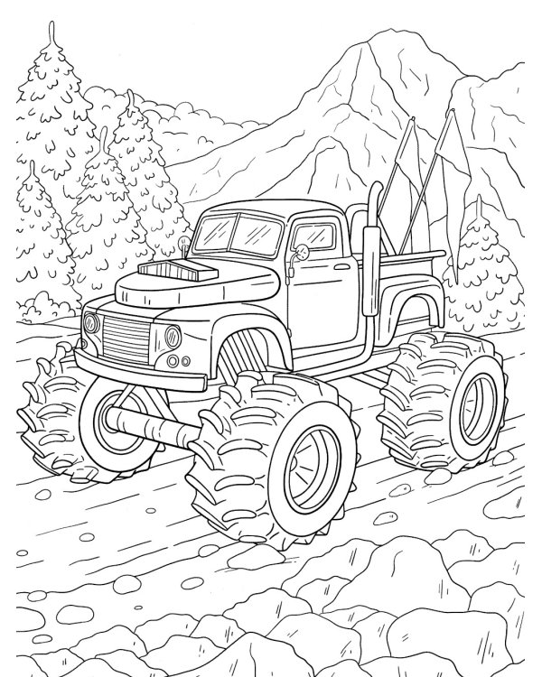 Роботы и машины: книжка-раскраска