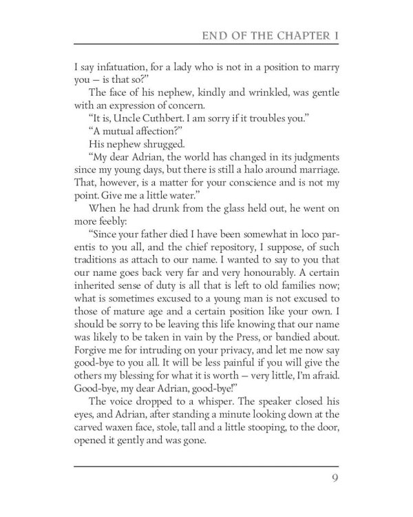 End of the Chapter 1 = Конец главы 1: кн. на англ.яз