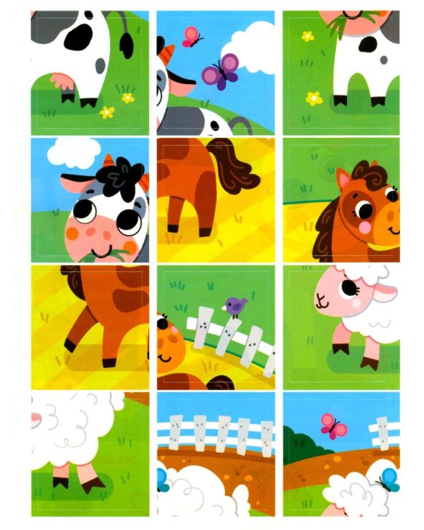 Дополнительное изображение книги «Ферма: книжка с наклейками (24 наклейки)»