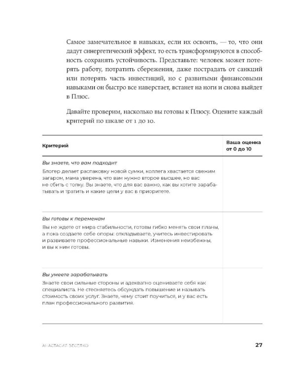 Быть в Плюсе: Новый подход к личным финансам