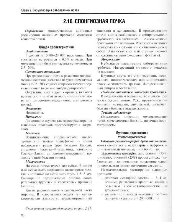 Визуализация заболеваний почек, мочеточников и мочевого пузыря: Учебное пособие