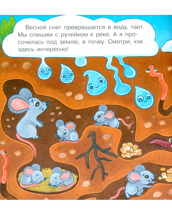 Удивительное путешествие Капельки с завитком