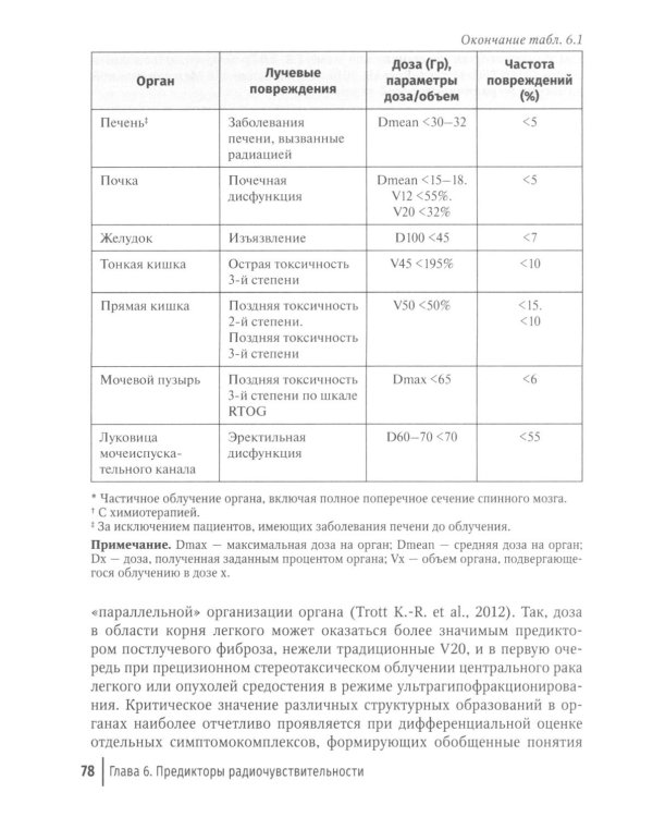 Клиническая радиобиология в лучевой терапии: руководство для врачей