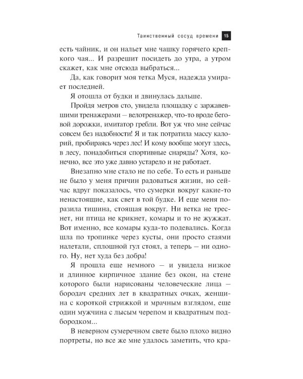 Таинственный сосуд времени: роман