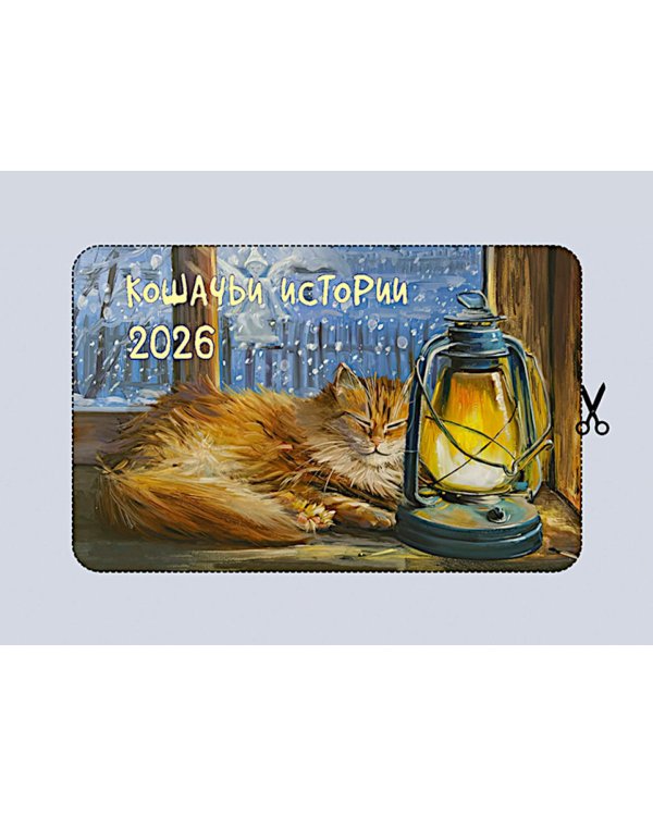 Кошачьи истории. Календарь 2026