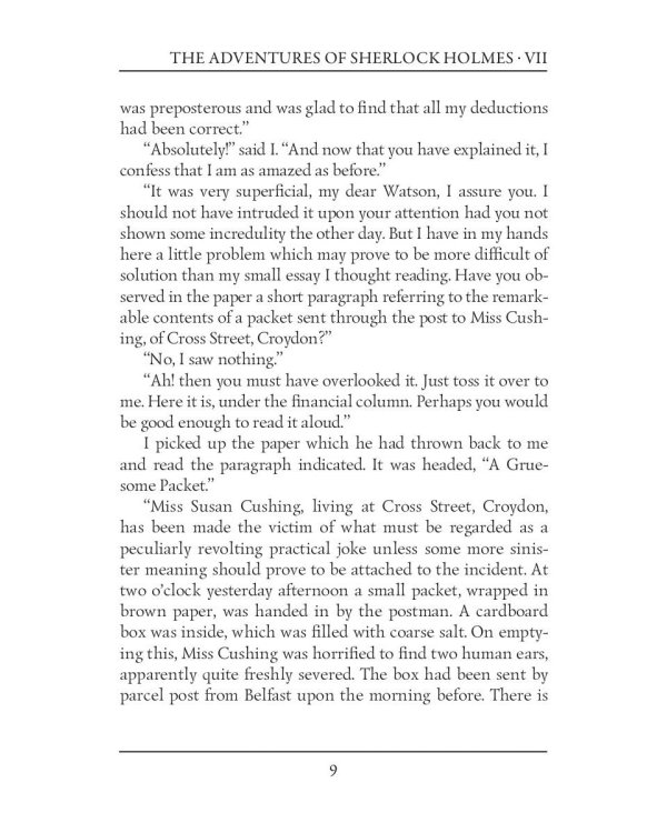 The Adventures of Sherlock Holmes VII = Приключения Шерлока Холмса VII: на англ.яз
