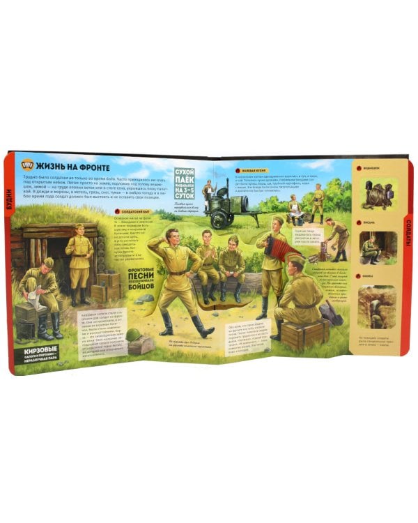 Великая Отечественная война: книжка-панорамка