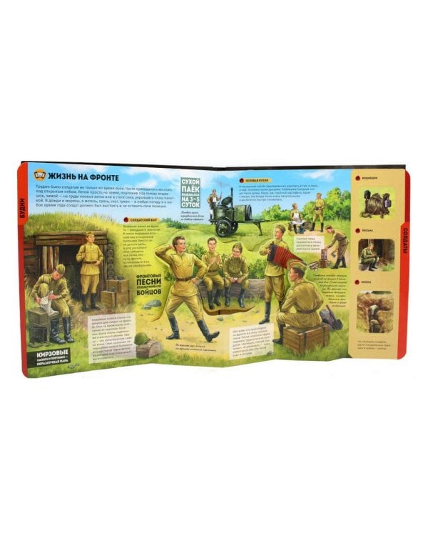 Великая Отечественная война: книжка-панорамка