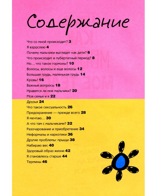 Как меняется мое тело. Все, что нужно знать девочкам о переходном возрасте