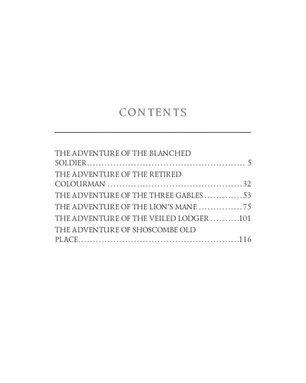 The Adventures of Sherlock Holmes X