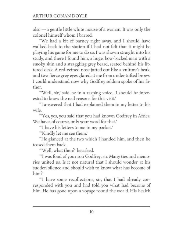 The Adventures of Sherlock Holmes X