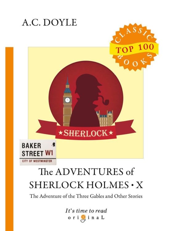 Top 100 Classic Books The Adventures of Sherlock Holmes X