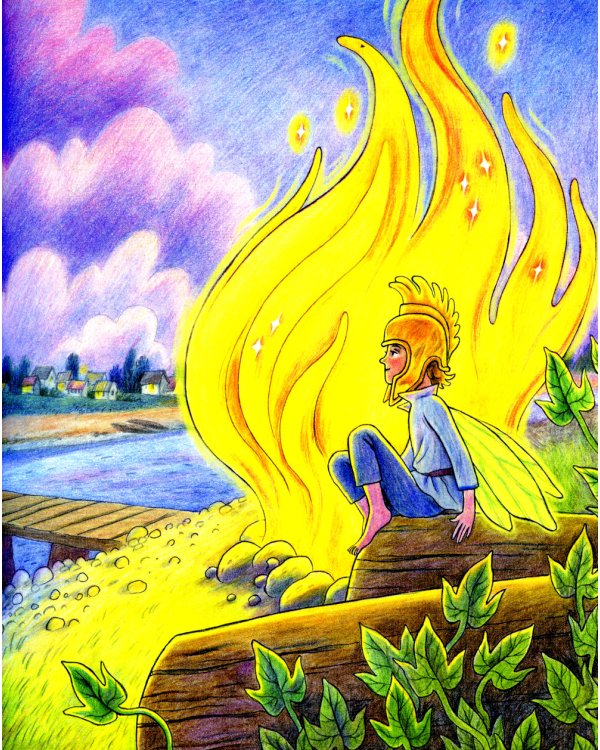 Василек, березовый фей