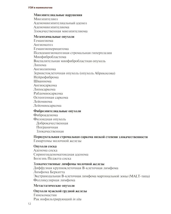 УЗИ в маммологии: руководство для врачей