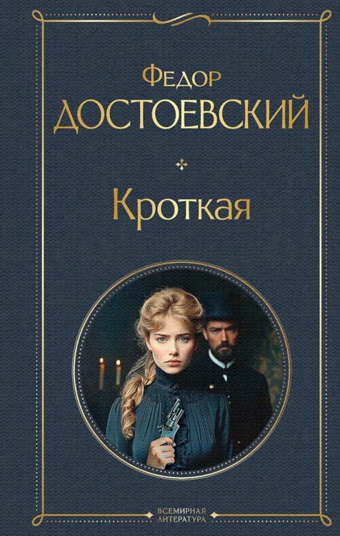 Обложка книги «Кроткая» — Достоевский Фёдор Михайлович, ISBN 9785042114755